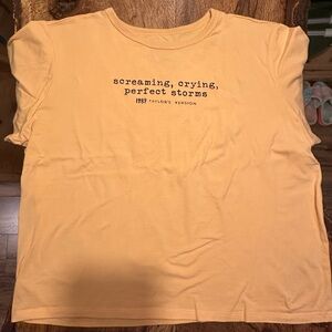 Taylor Swift official merch “Screaming Crying Perfect Storm”
